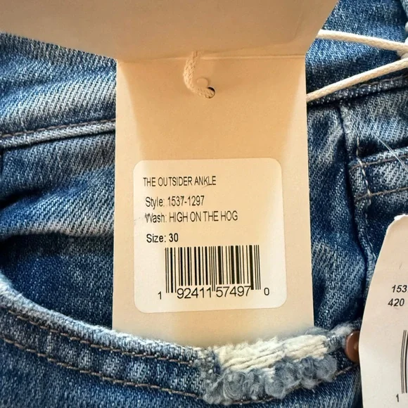 NWT Mother The Outsider Ankle in High on The Hog : 30 - Picture 11 of 11